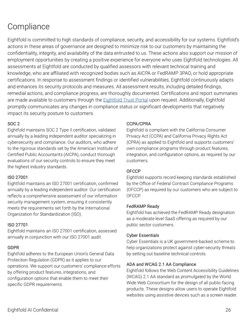 Business, Security, and Privacy Overview