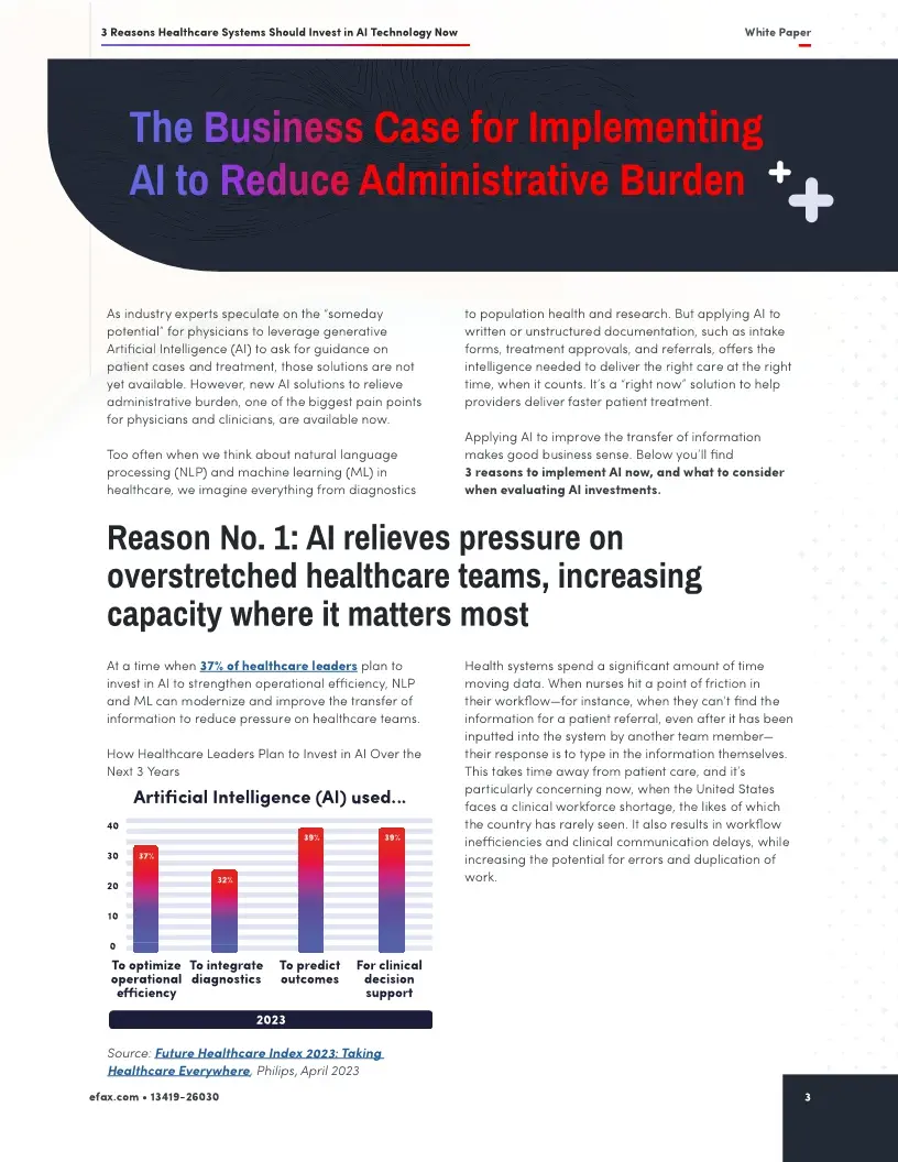 3 Reasons Healthcare Systems Should Invest in AI Technology Now