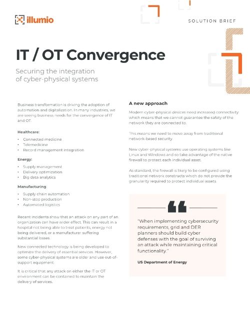 ITOT Convergence