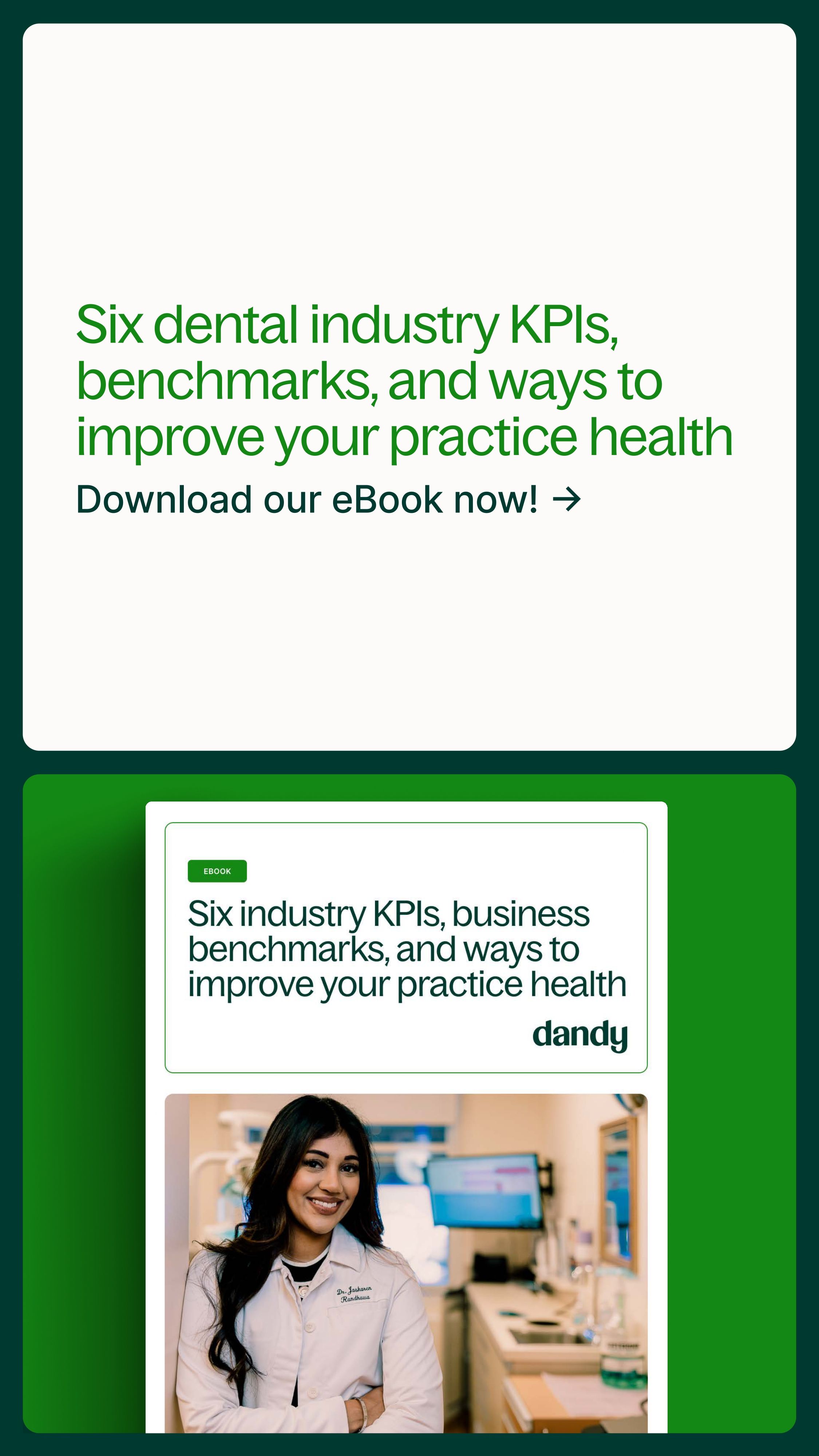 Six dental industry KPIs, benchmarks, and ways to improve your practice health