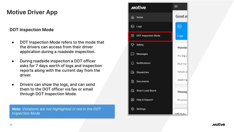 Motive Driver App - Cx Onboarding
