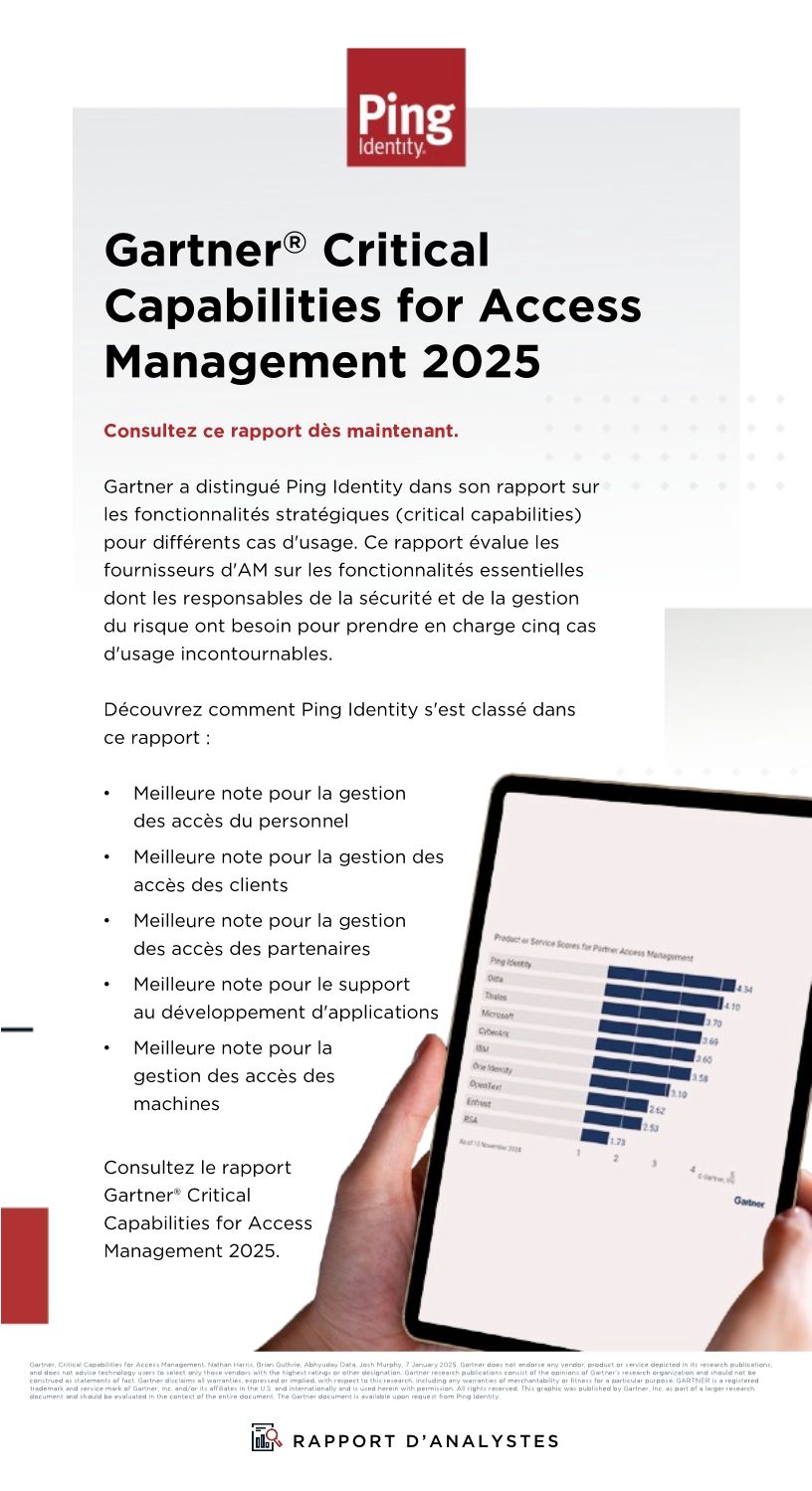 Gartner® Critical Capabilities for Access Management 2025