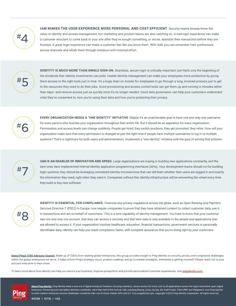 8 Things Your C-Suite Should Know About Identity