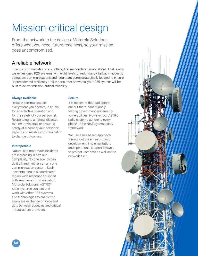 P25 Statewide System Brochure