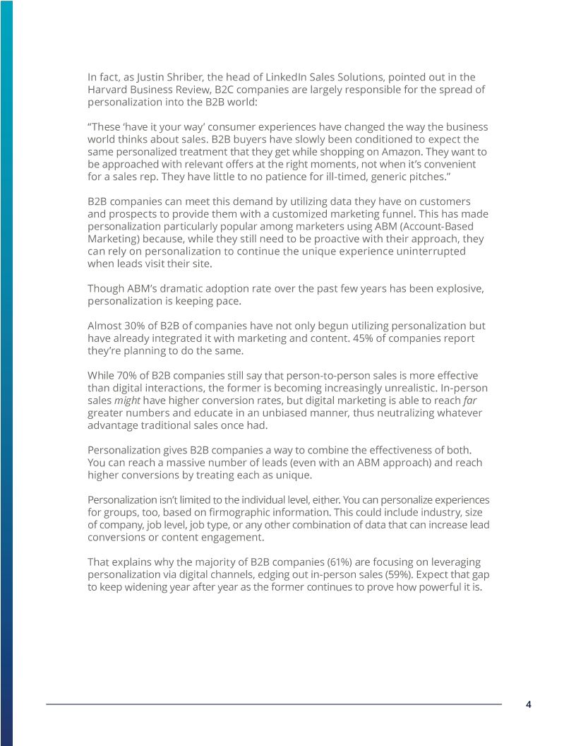 5 Personalization Strategies That Dominate in B2B