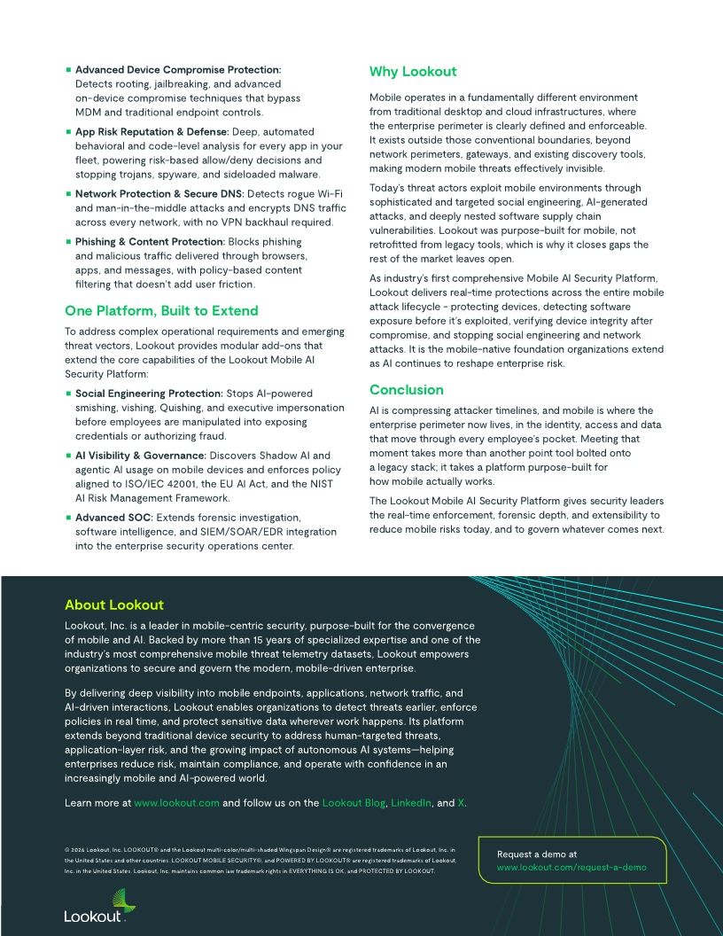 Mobile AI Security Platform