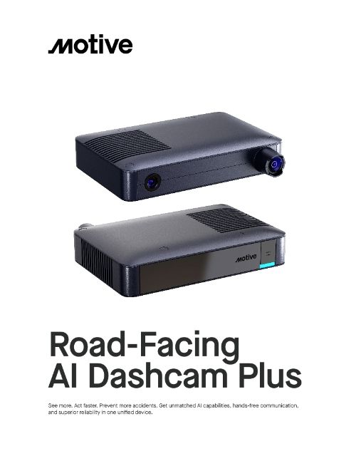 Ai Dashcam Plus Road Facing UK