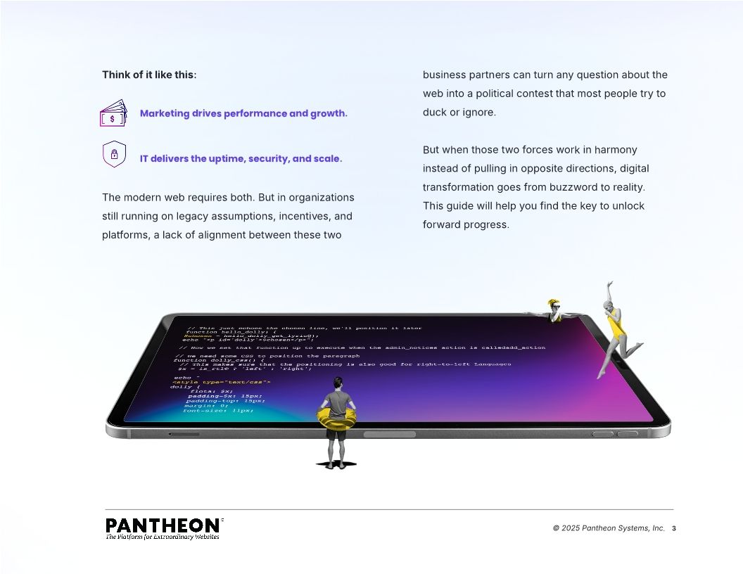 The Five Jobs of the Modern Web