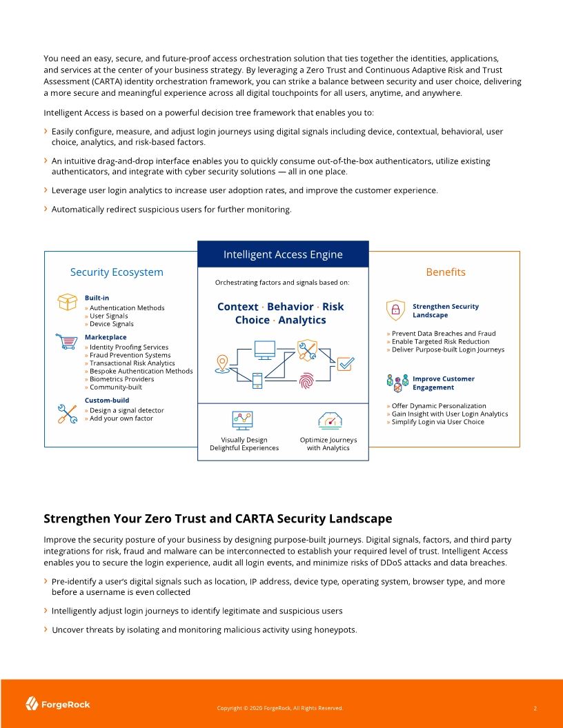 Intelligent Access – A Tough Balancing Act: Customer Experience vs Security
