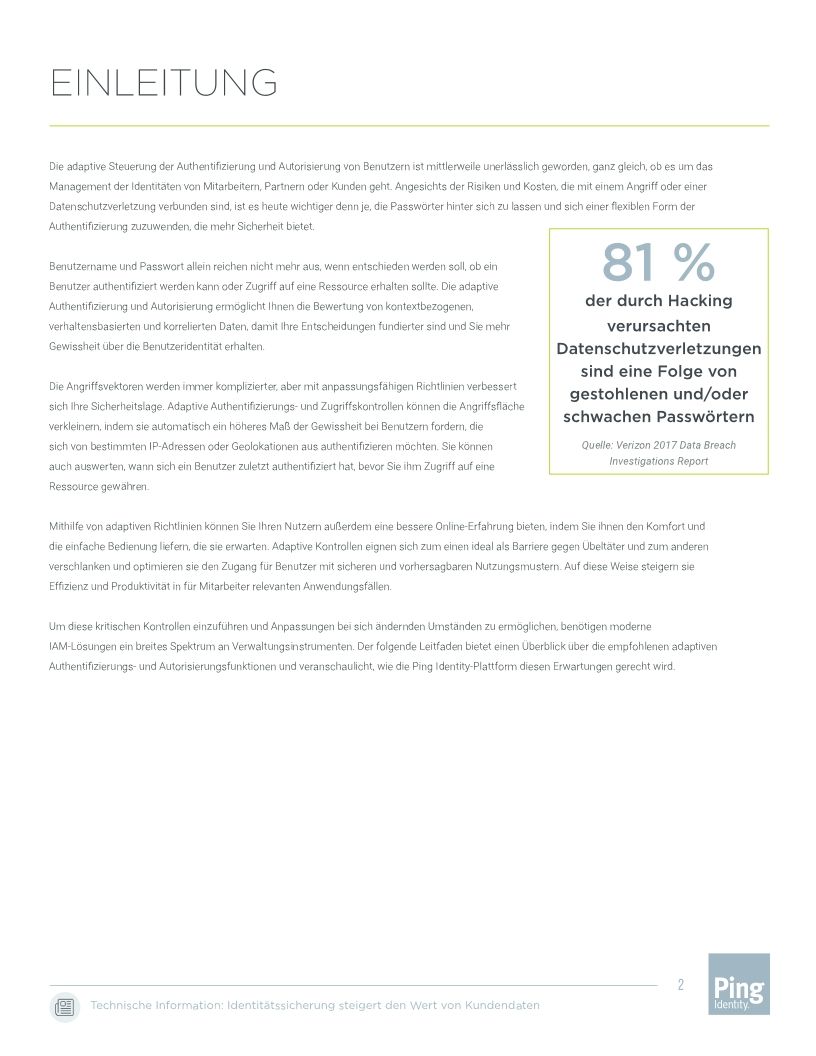 Reibungsloser, Sicherer Zugriff mit Adaptiver Authentifizierung und Autorisierung