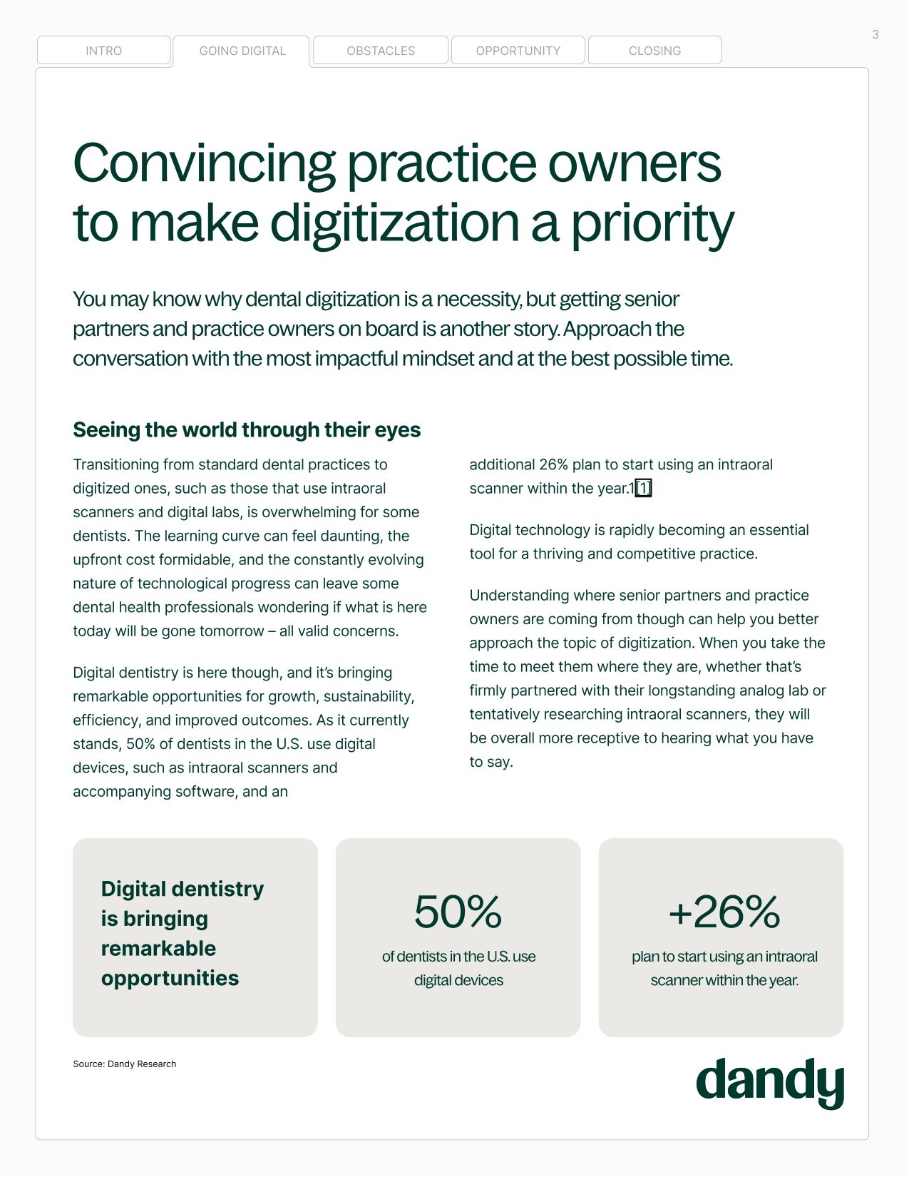 Talking to dental practice owners about digitizing the lab experience