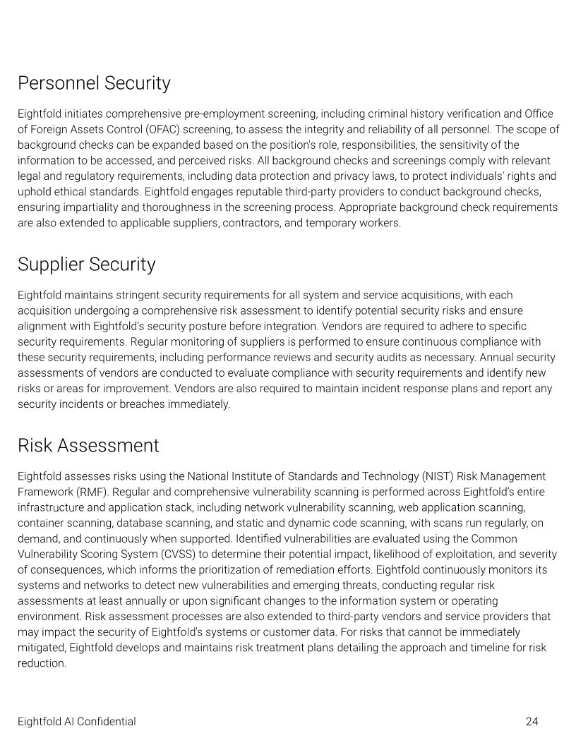 Business, Security, and Privacy Overview