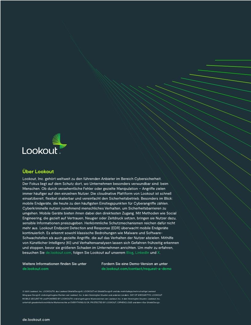 Airbus baut sein Vertrauen in Lookout