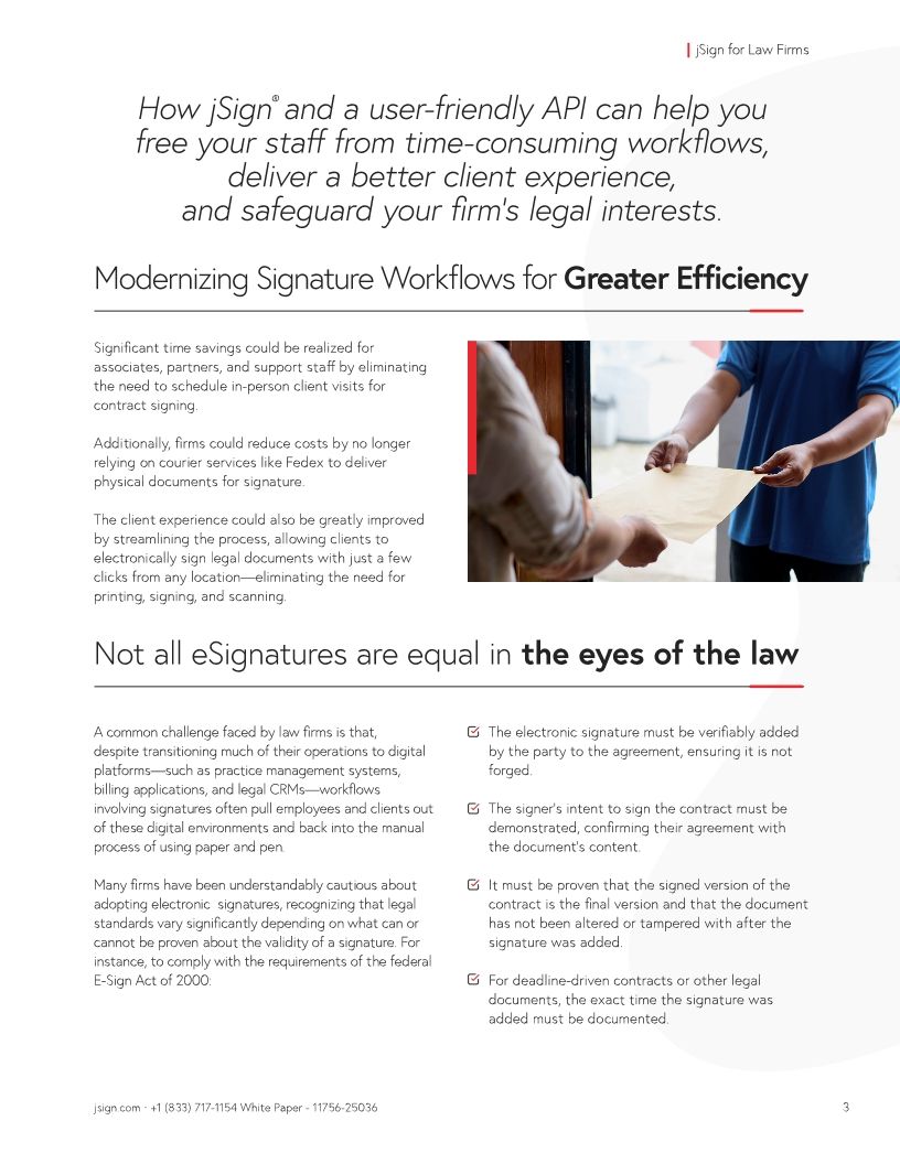 Law Firms: Enhance Efficiency and Elevate Client Satisfaction with Electronic Signature Solutions
