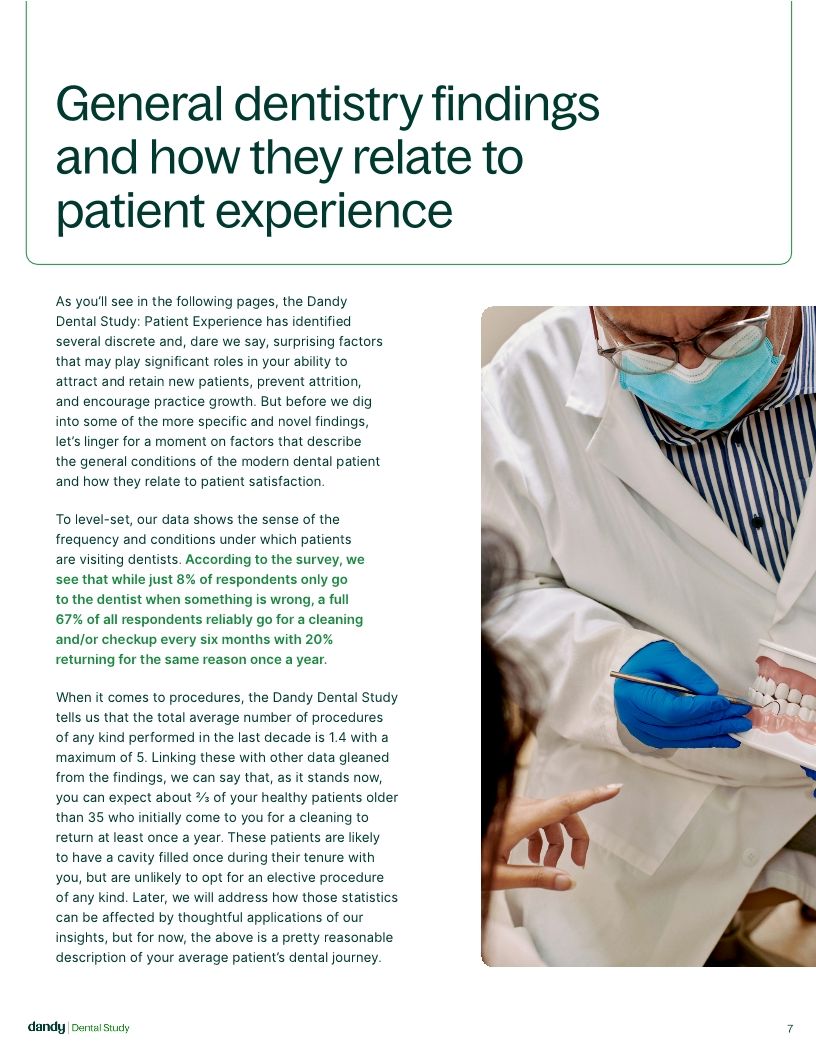 Dandy Dental Study Patient Experience