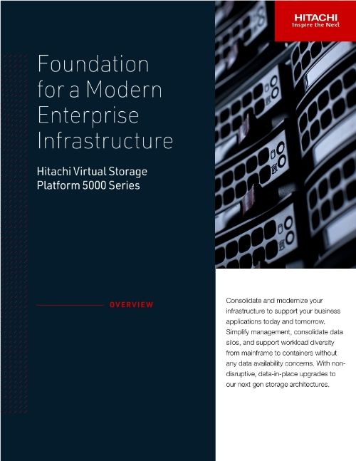 Foundation for a Modern Enterprise Infrastructure