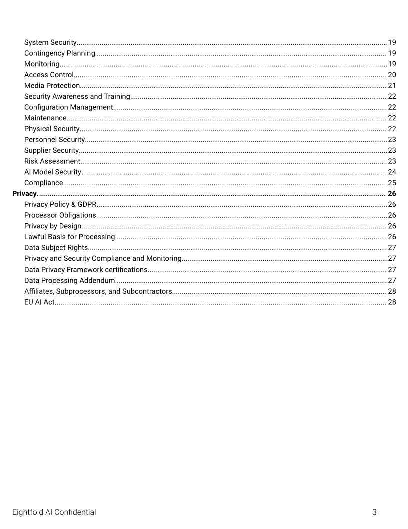 Business, Security, and Privacy Overview