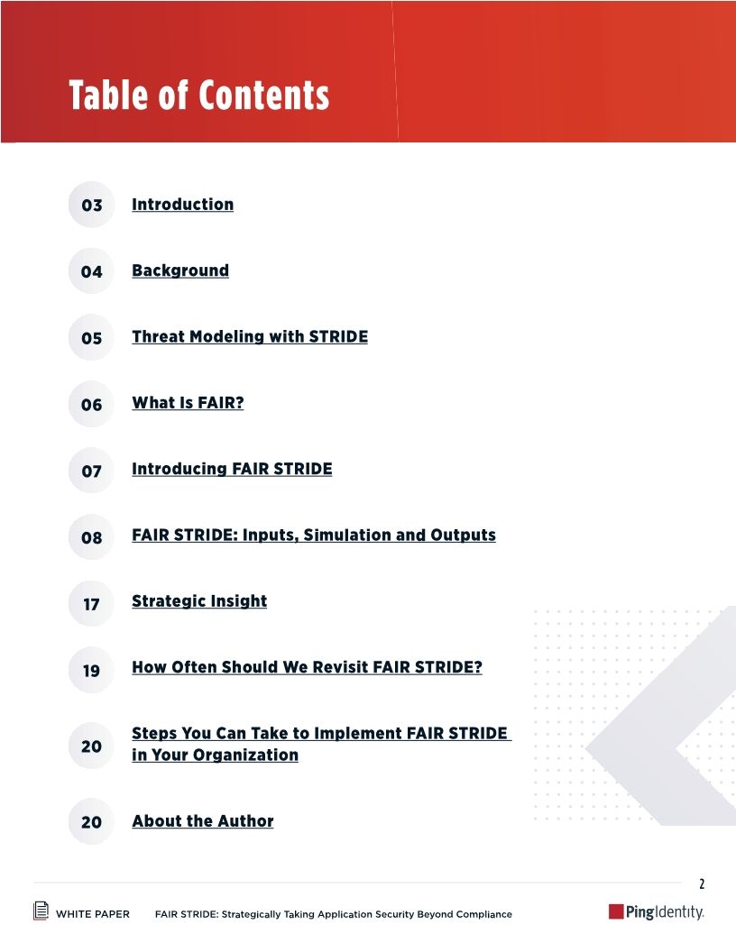 FAIR STRIDE: Strategically Taking Application Security Beyond Compliance