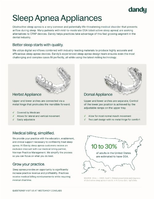 Sleep Apnea Appliances