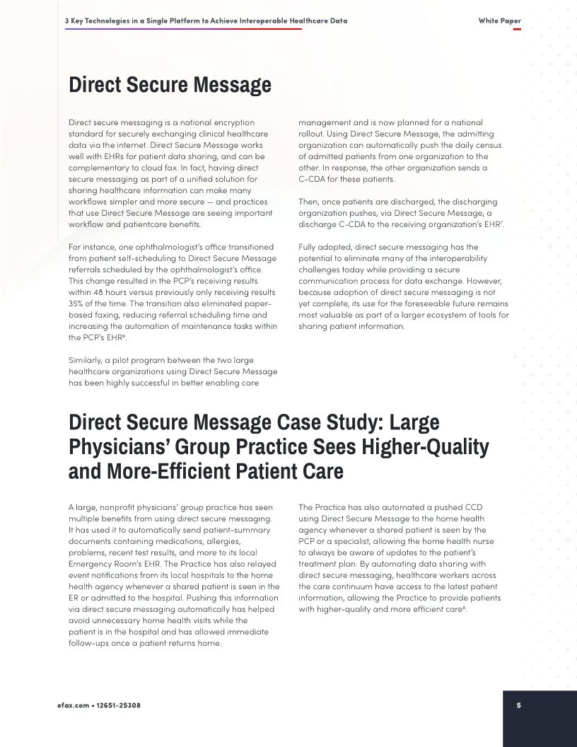 3 Key Technologies in a Single Platform to Achieve Interoperable Healthcare Data