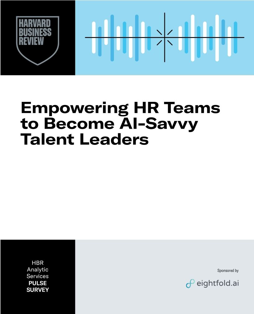Empowering HR teams to become AI-savvy talent leaders