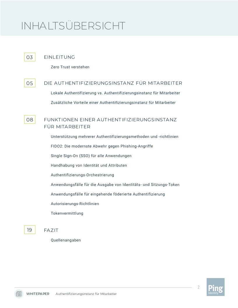 Authentifizierungsinstanz f&uuml;r Mitarbeiter