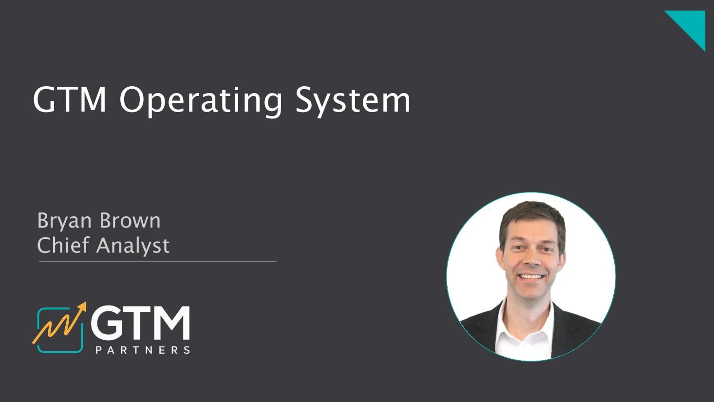 The GTM Operating System - Boston