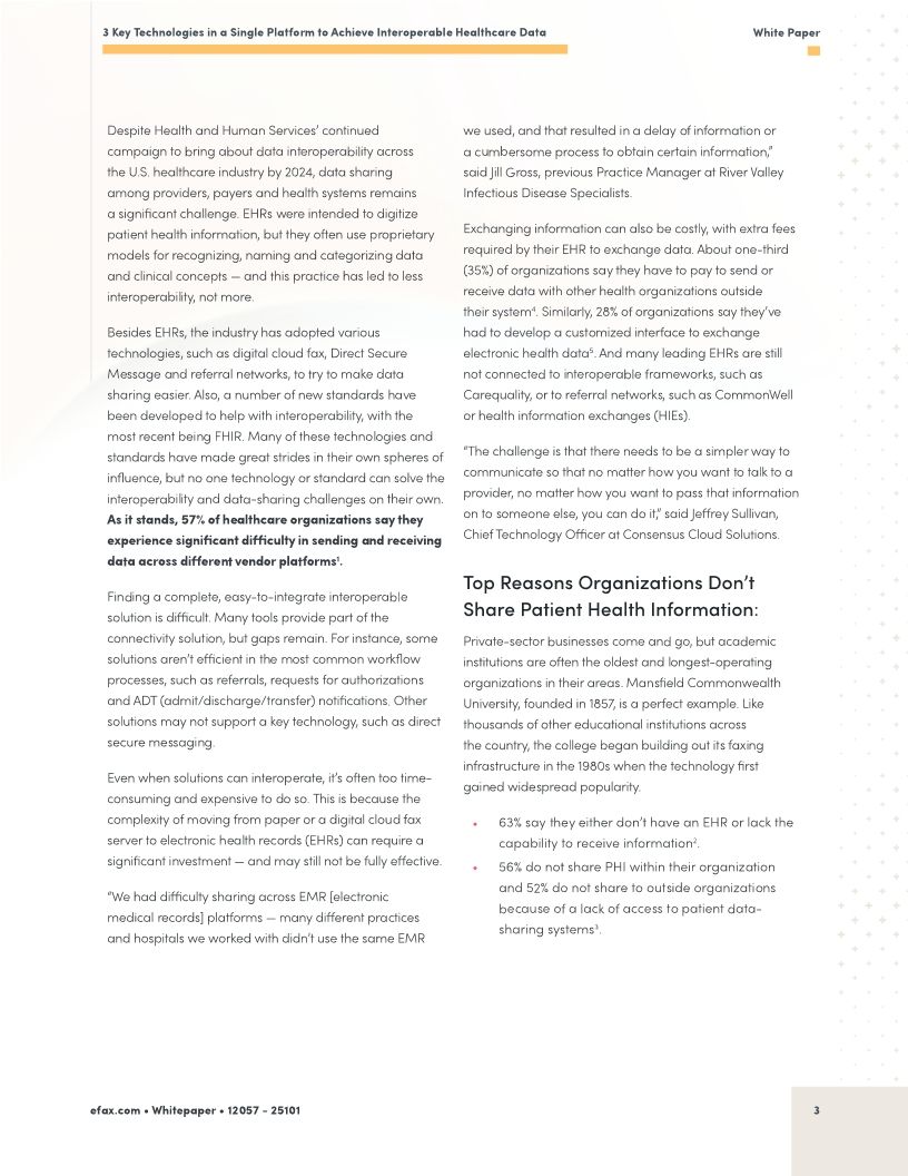 3 Key Technologies in a Single Platform to Achieve Interoperable Healthcare Data