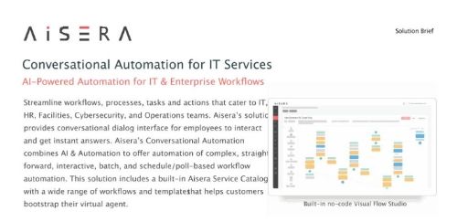 Conversational Automation for ITSM