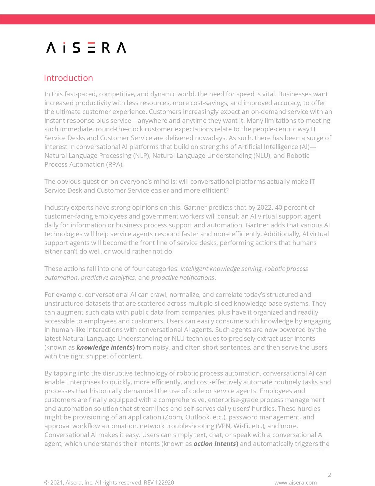 How AI Is Transforming IT Service Desk and Customer Service