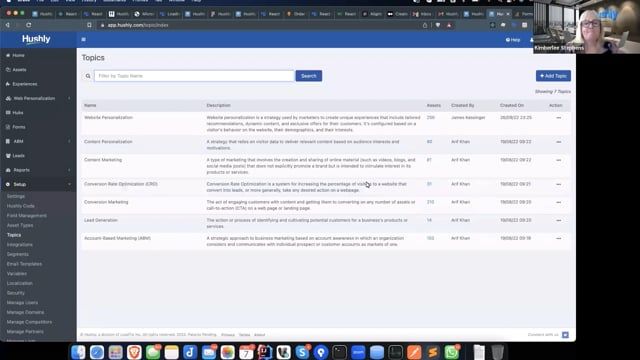 Topics and Auto-tagging of Assets Using Our AI Engine