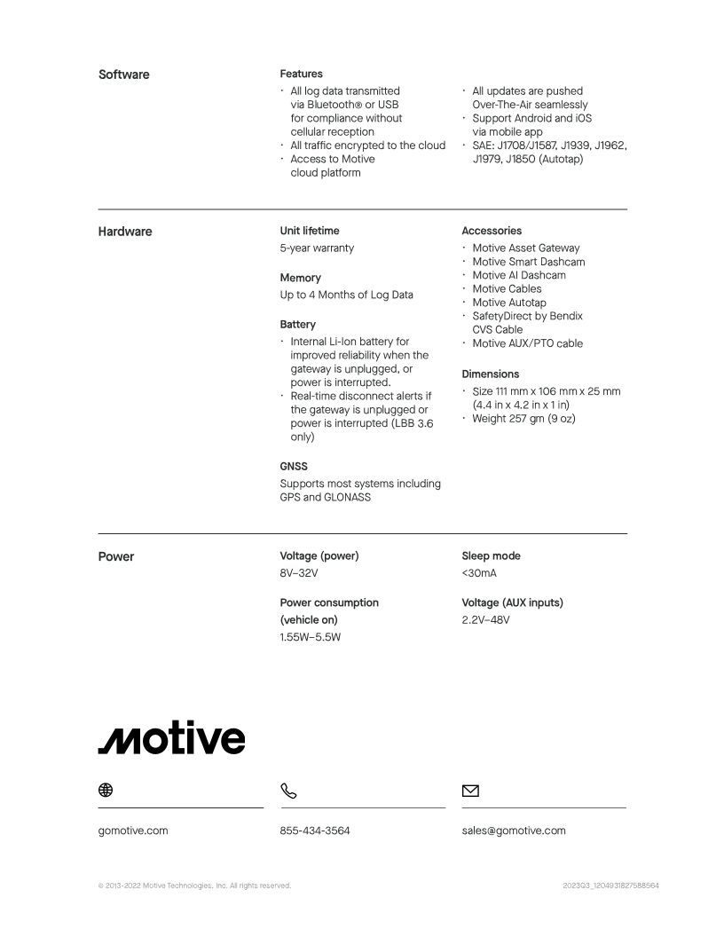 Vehicle Gateway Brief