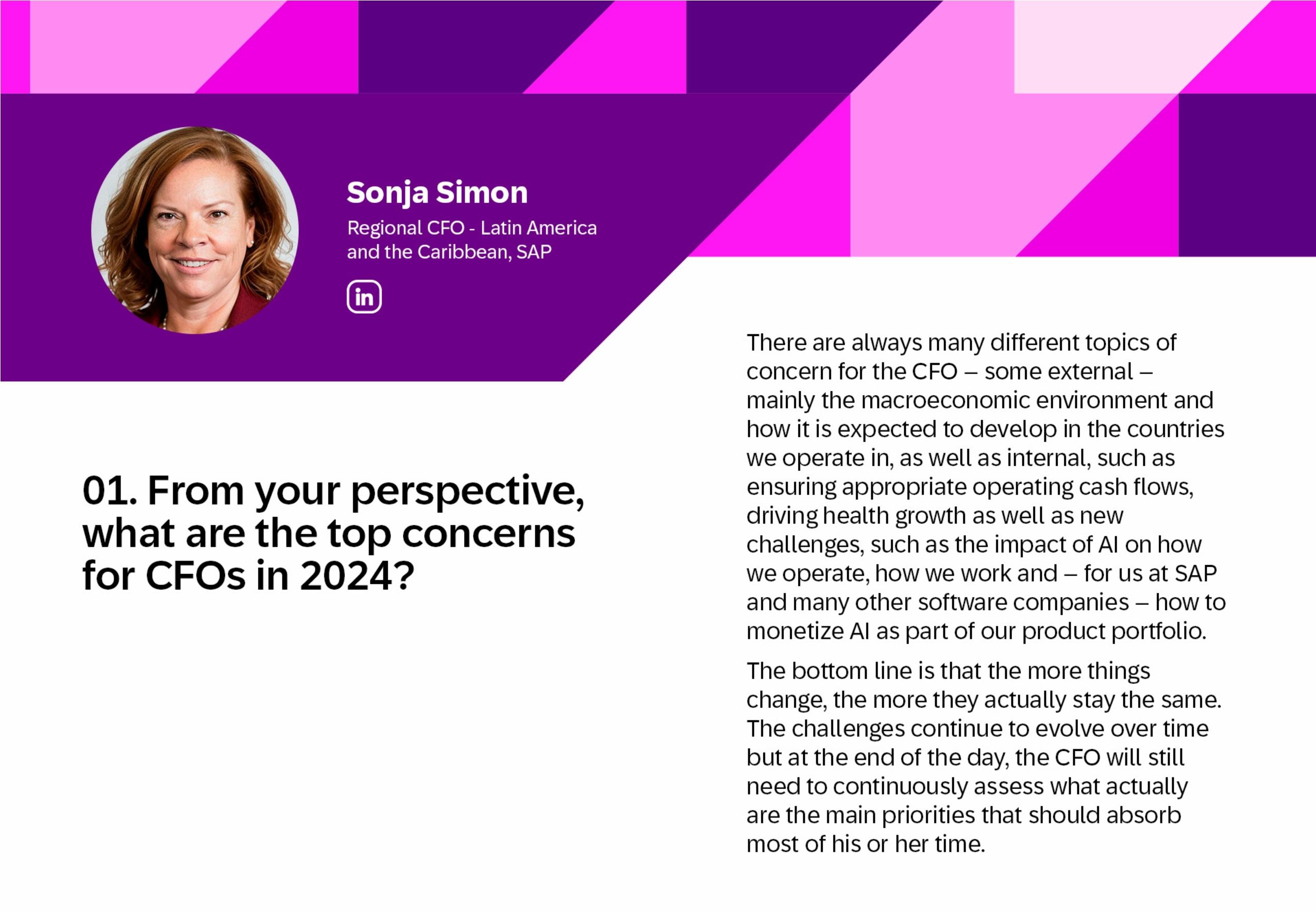 CFO Perspectives: Unlocking Insights Through Conversation