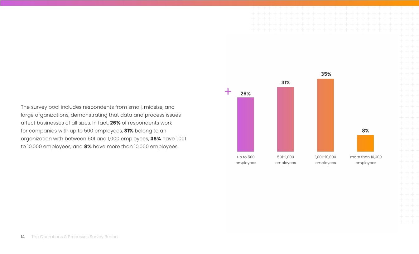 The Operations & Processes Survey Report