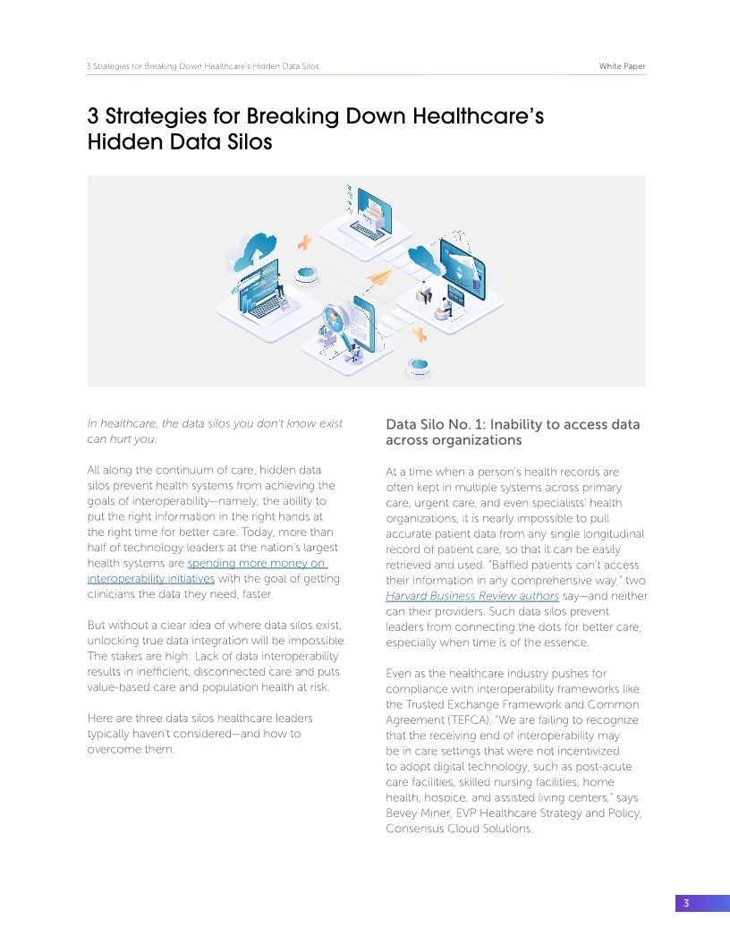 3 Strategies for Breaking Down Healthcare’s Hidden Data Silos