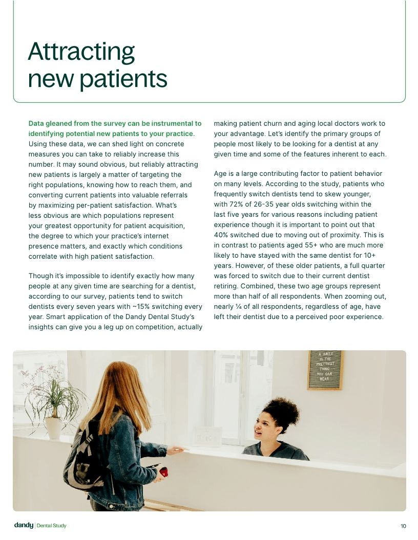 Dandy Dental Study Patient Experience