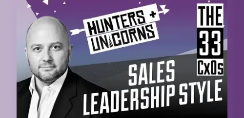 Hunters + Unicorns: The 33 CxOs - Anthony Palladino, CRO at Aisera