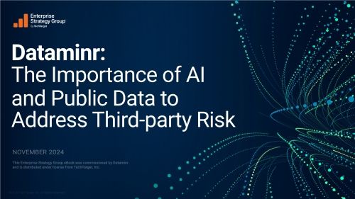The Importance of AI and Public Data to Address Third-Party Risk
