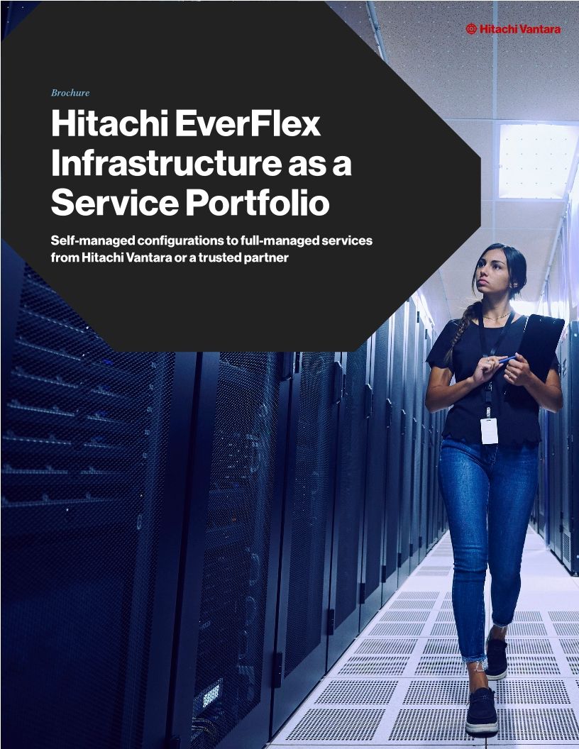 Hitachi EverFlex Infrastructure as a Service Portfolio