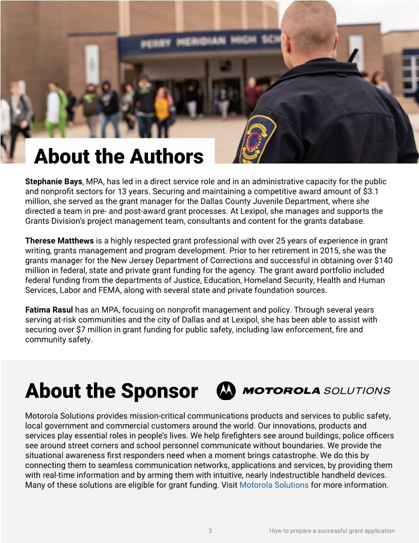 Successful Grant Application Guide