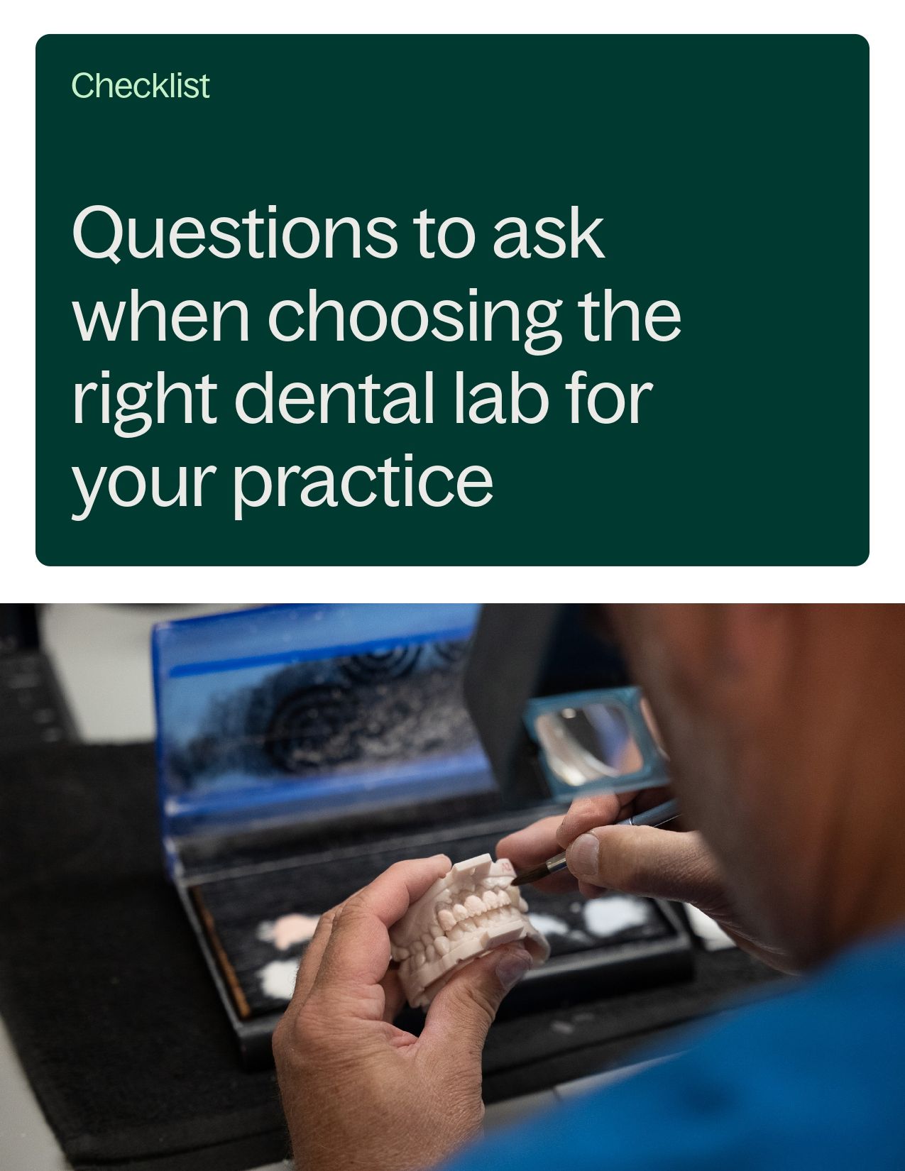 Questions to ask when choosing the right dental lab for your practice
