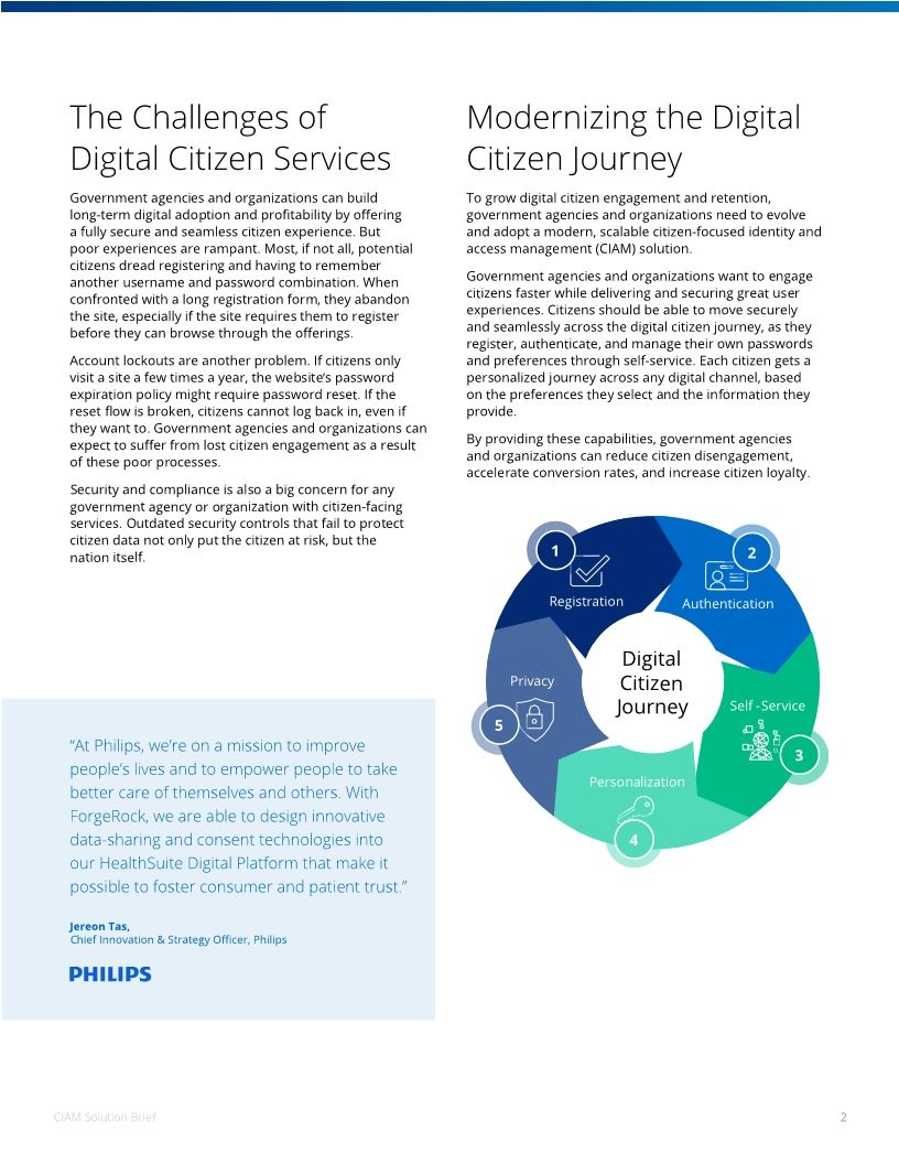 Elevate the Citizen Experience and Strengthen Security