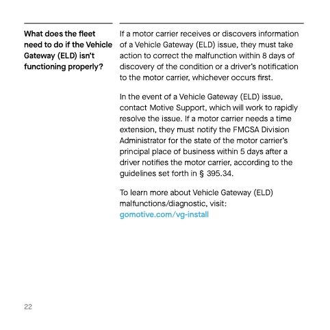 Vehicle Gateway Installation Manual