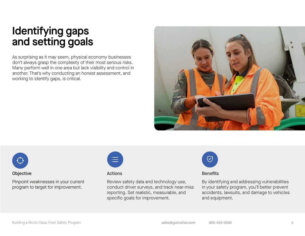 Ultimate guide to building a world-class fleet safety program