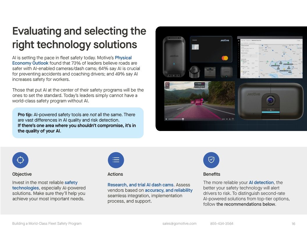 Ultimate guide to building a world-class fleet safety program