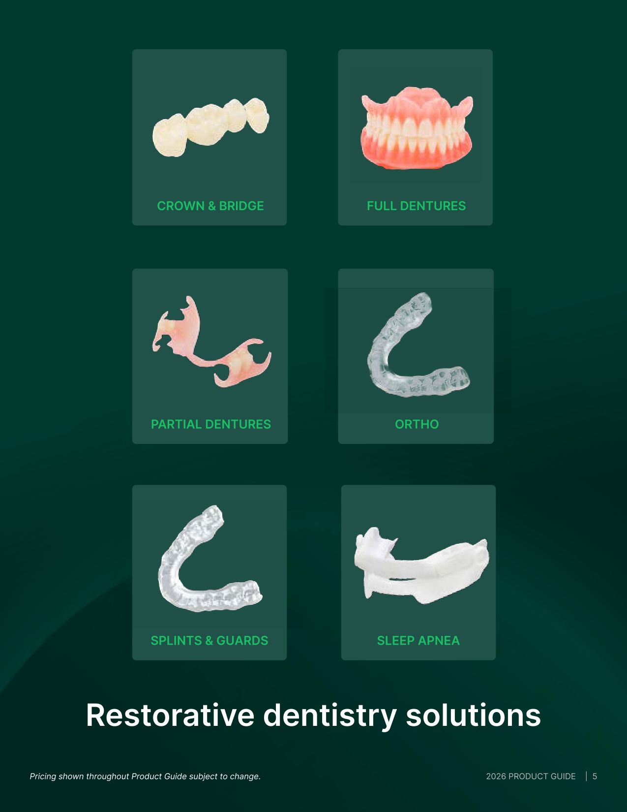 Canada: Product Guide