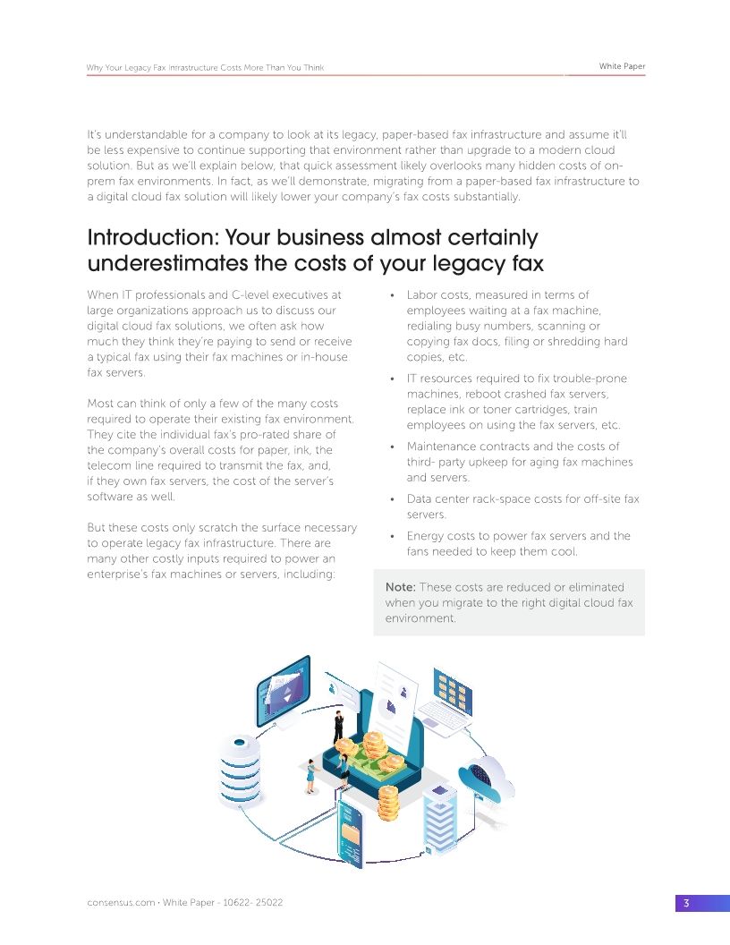 Why Your On-Premise Fax Infrastructure Costs More Than You Think