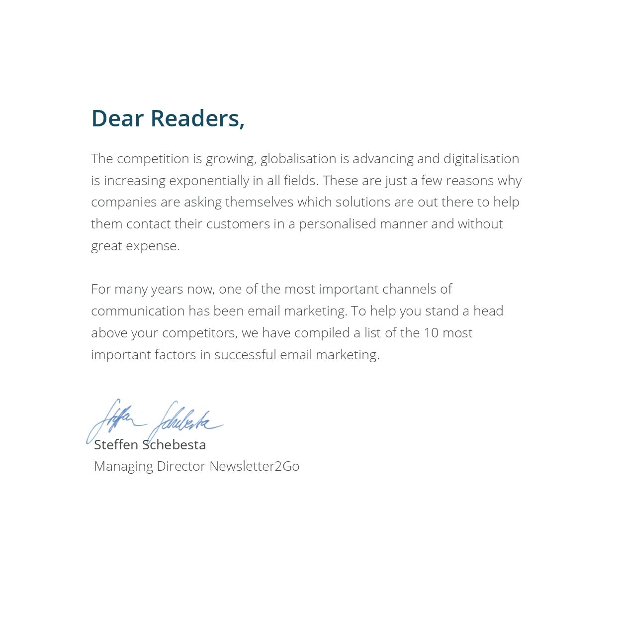 The 10 best practice tips for successful email marketing in ecommerce