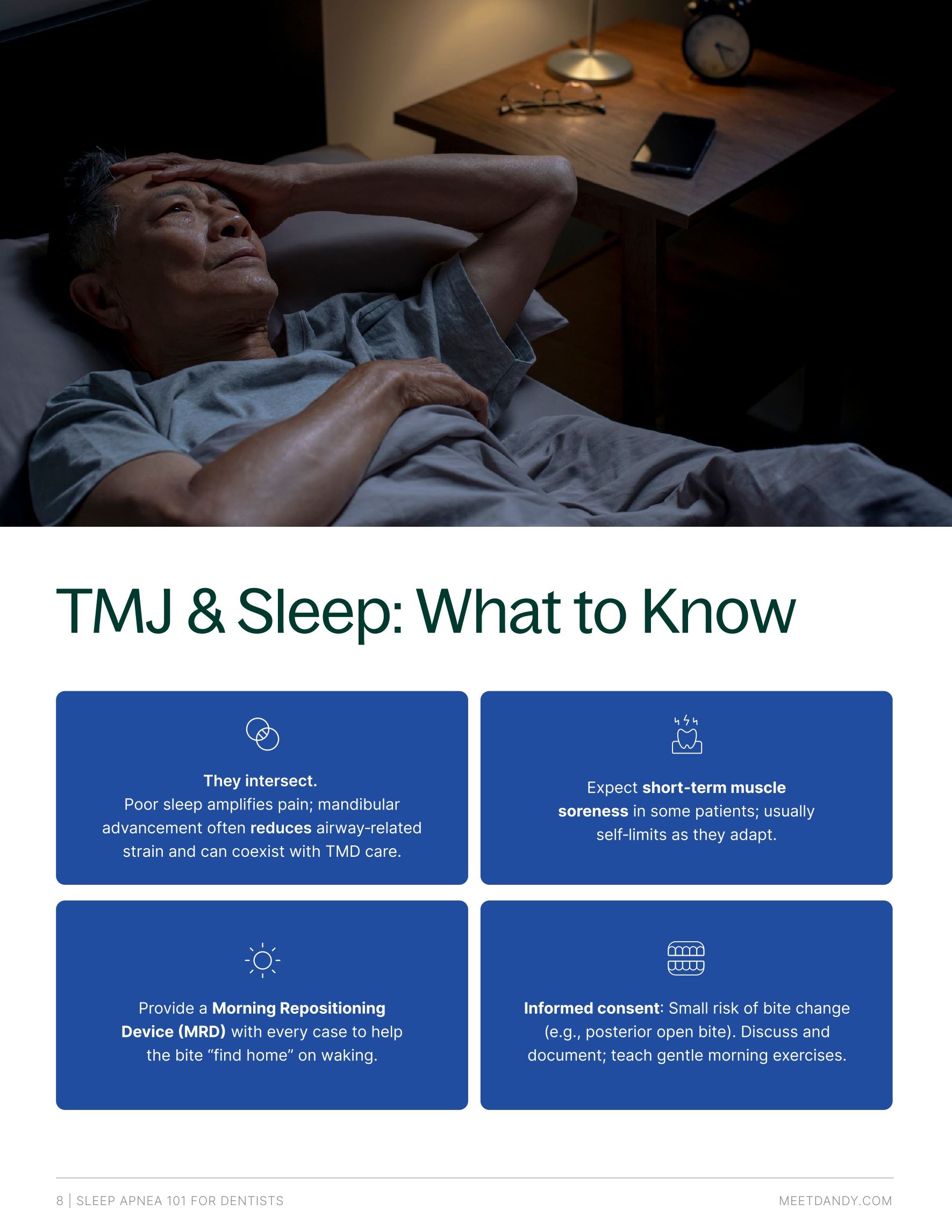 Sleep apnea 101 for dentists