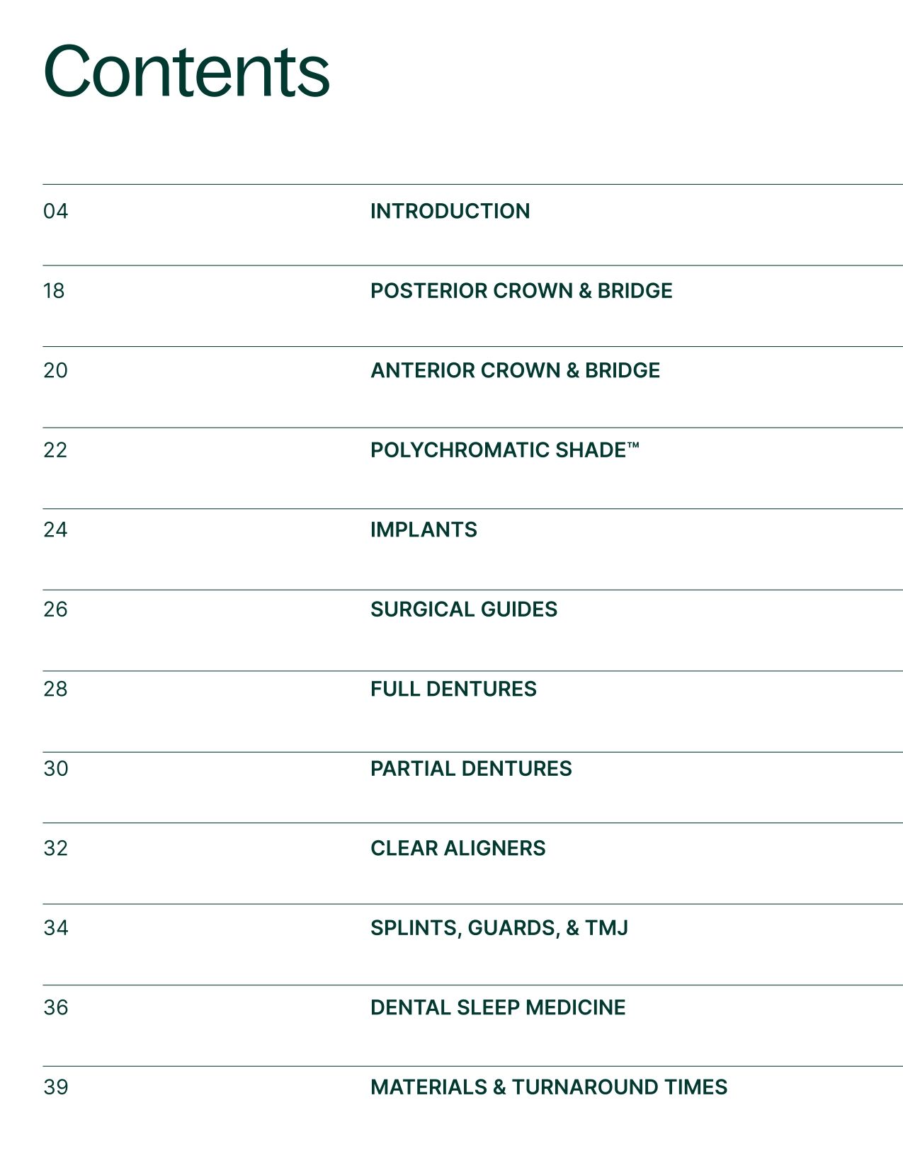 US 2026 Product Guide